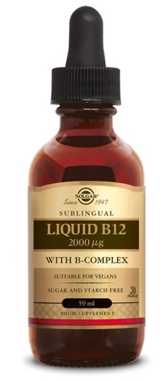 SOLGAR LIQUID B12 2000MCG DRUPPELS 59ML